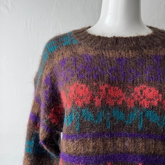 Vintage Mohair Knit Sweater - Picture 3 of 10